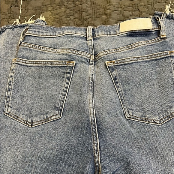 REDONE HIGH RISE CROPPED JEANS SZ29 - Picture 2 of 8